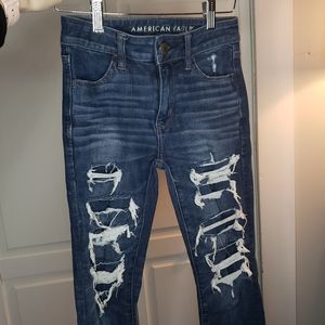 American eagle dark denim jeans